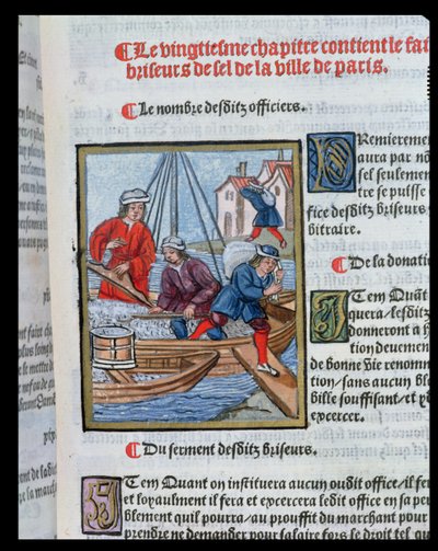 La mesure et le transport du sel, de 